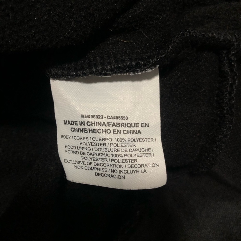 Nike Dri-FIT Plymouth State University Tennis Hoodie - Black - Size Medium - Picture 7 of 7